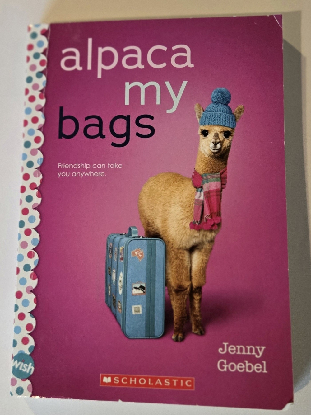 Alpaca my bags children's scholastic book